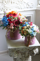 Tęcza Birds S, kolorowy flowerbox z chwostem