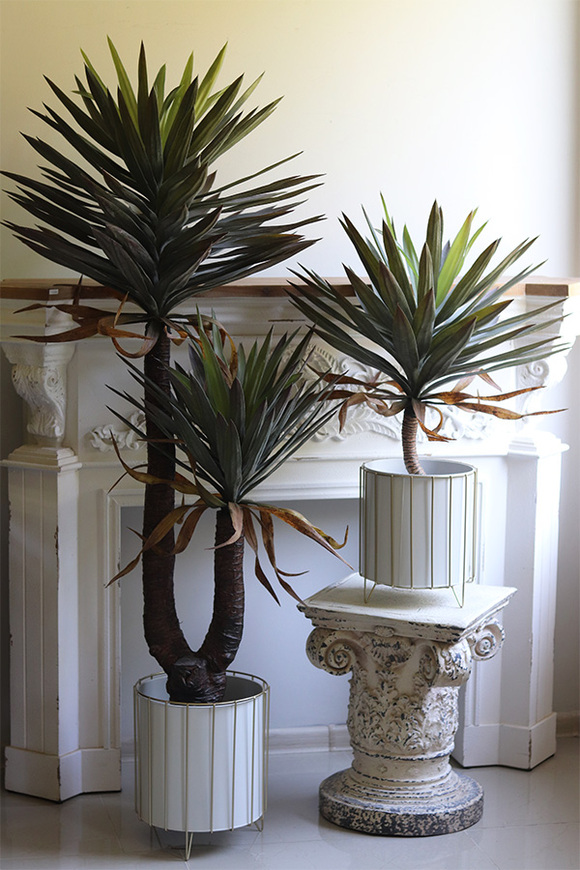 Jukka Miami Small, sztuczna roślina w donicy