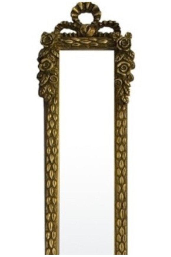 Palais lustro w złotej ramie	