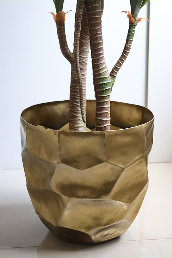 Dracena Deluxe Gold, sztuczna roślina w doniczce