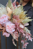 Beige Pink Boho, przyjęciowa dekoracja na stojaku