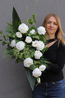 Rosalia Blanca, kompozycja nagrobna w naczyniu