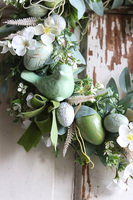 Zielono Nam, wielkanocny wianek z pisankami, śr.41cm