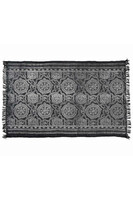 EcoEtno ręcznie barwiony dywan, szary