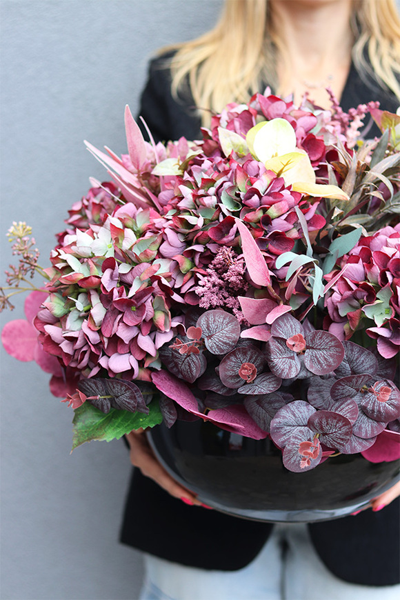 Katarina Deluxe, komplet dekoracji nagrobnych, kompozycja + bukiet