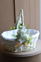 Brenolia, dwustronnie dekorowany koszyczek wielkanocny