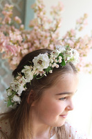 Wiosenna Aria, komunijny wianek na głowę