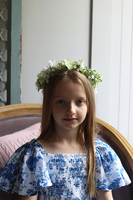 Camillia, komunijny wianek na głowę