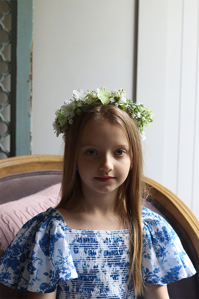 Camillia, komunijny wianek na głowę