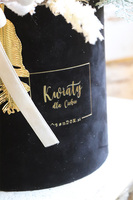 Dziadek do Orzechów Glamour 2, flowerbox świąteczny LED