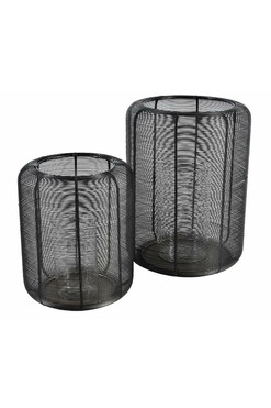 Modern Black, lampion czarny 1A, wym.41x31cm