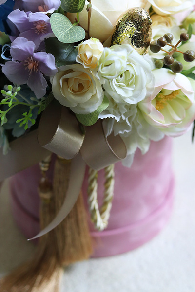 Tęcza Birds M, kolorowy flowerbox z chwostem