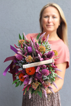 koszyczek Jesienny Dyniowy, wym.28x29cm