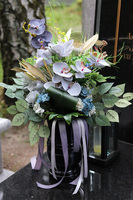 Hedrana, bukiet nagrobny we wkładzie