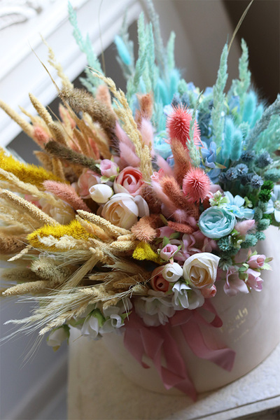 Sweet Pastels, kolorowy flowerbox