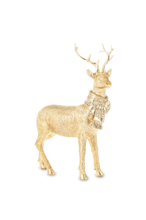 Deer Elegance, świąteczna figurka renifer