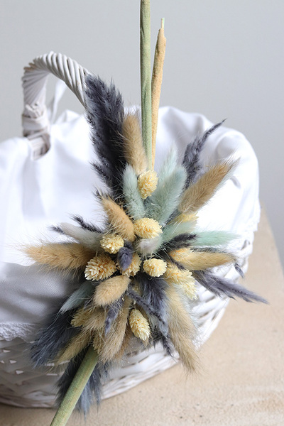 Suszkovo, dekorowany koszyczek wielkanocny