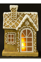 Gingerbread A, świąteczny domek z piernika LED