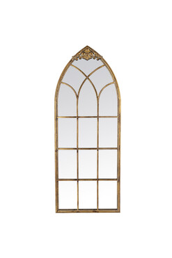 Regia D, lustro w metalowej ramie, wym.101x40cm