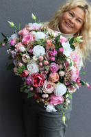 Helita Pink, komplet dekoracji nagrobnych