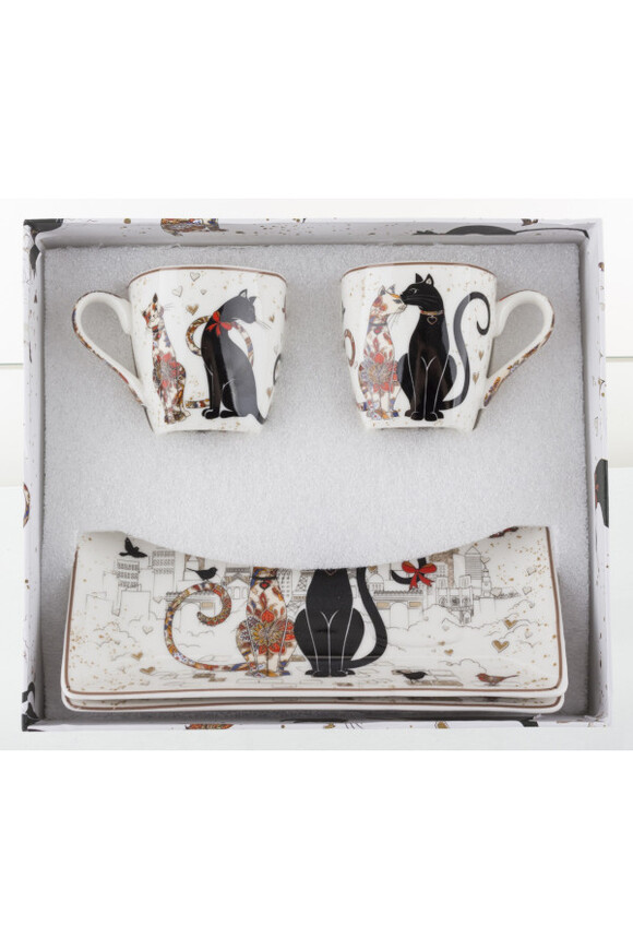  Catz, komplet filiżanek espresso na prezent