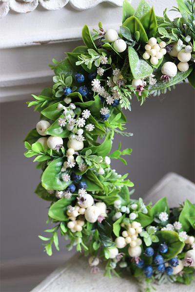 jesienny dekoracyjny wianek Antonina