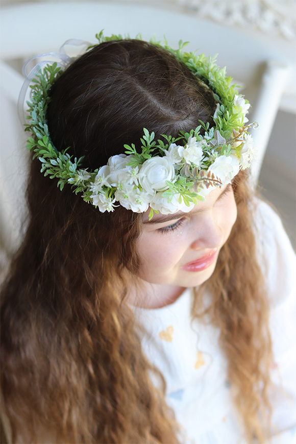 Lissa New, komunijny wianek na głowę, rozmiar uniwersalny