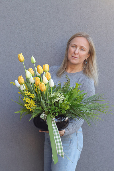 Tulippo Amira, komplet dekoracji nagrobnych