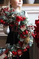 Radość Dzieciństwa 2, duży bożonarodzeniowy wianek