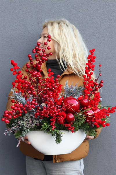 Red Classic Laos, stroik świąteczny