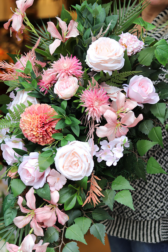 Gerrete, elegancka wiązanka nagrobna