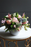 Valendia Genuata, wielkanocna kompozycja w okrągłej donicy