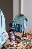 Nadmorska Miejscowość, flowerbox marynistyczny