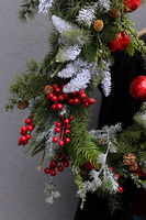 Little Town, girlanda świąteczna z bombkami