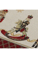 Nutcracker, świąteczny bieżnik gobelinowy