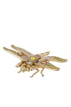 Secesja, dekoracyjna figurka ważka, wym.6x20x18cm