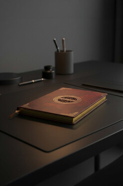 Wood Premium, elegancki notes w drewnianej oprawie, 108 kartek