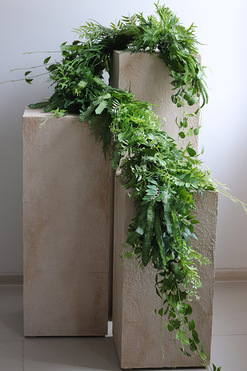 Green Forest, zielona girlanda dekoracyjna, dł.180cm 