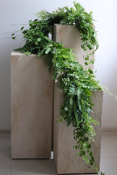 Green Forest, zielona girlanda dekoracyjna