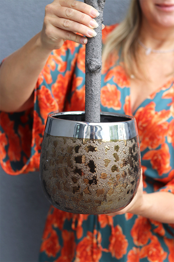 Drzewko Oliwne Moon, sztuczna roślina w donicy