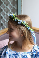 Dorothea Blue, komunijny wianek na głowę