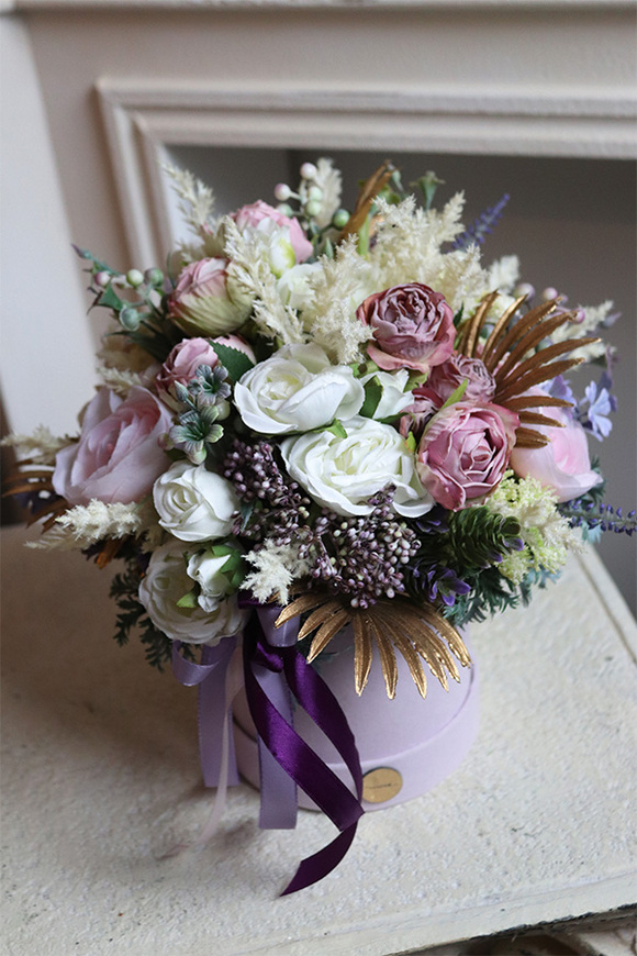 Cecila, welurowy flowerbox