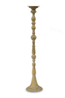 History świecznik metalowy patynowany