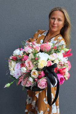 dekoracja nagrobna Medyta, wym.35x50cm