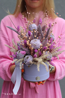 Orfitta Violet, flowerbox boho z suszem
