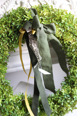 wysokiej jakości zielony wianek, Wielkanocna Ozdoba, śr.50cm 