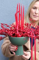 Ilexy Klasyk, stroik świąteczny z irgą