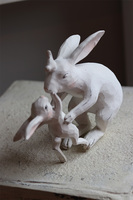 Zajączkowo figurka wielkanocna zajączki