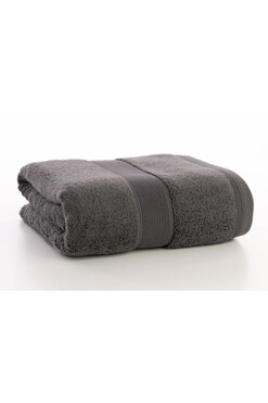Supreme, luksusowy ręcznik z bawełny egipskiej, antracyt, wym.50x90cm 