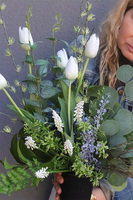 Aurelia Fatima, bukiet nagrobny we wkładzie do wazonu